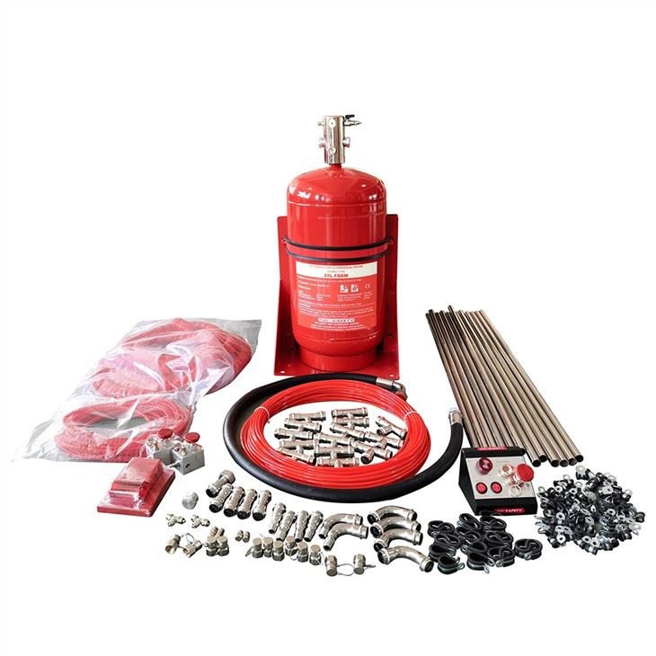 Automatic Fire Detection Suppression System For Mining Vehicles